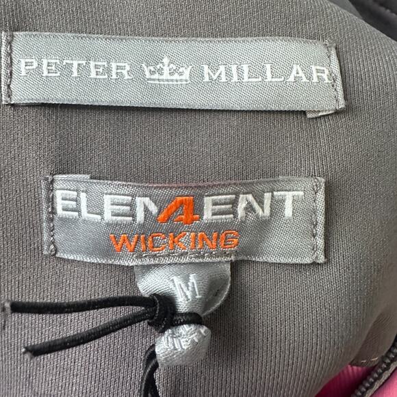 Peter Millar Element 4 E4 Warmth Vest Men’s Medium Pink Applebrook Golf Club New - Picture 8 of 11